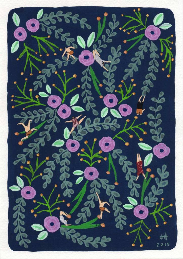 navy-floral